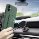 Wozinsky Wozinsky Kickstand Case silikonowe etui z podstawką iPhone 13 Pro Max jasnoniebieskie