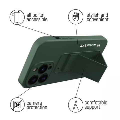 Wozinsky Wozinsky Kickstand Case silikonowe etui z podstawką iPhone 13 czerwone Wozinsky Wozinsky Kickstand Case silikonowe etui z podstawką iPhone 13 czerwone