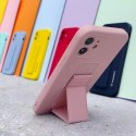 Wozinsky Wozinsky Kickstand Case silikonowe etui z podstawką iPhone 13 czerwone