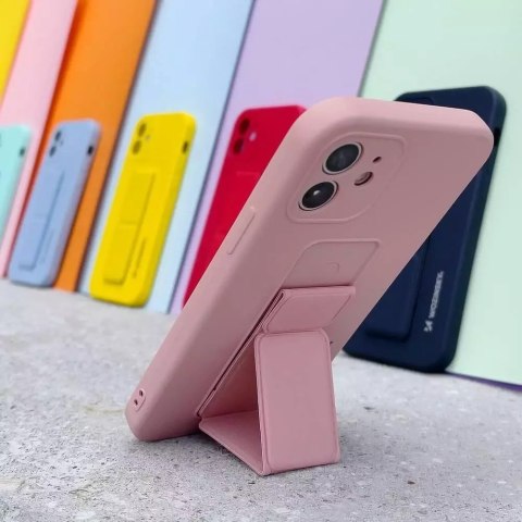Wozinsky Wozinsky Kickstand Case silikonowe etui z podstawką iPhone 13 czerwone Wozinsky Wozinsky Kickstand Case silikonowe etui z podstawką iPhone 13 czerwone