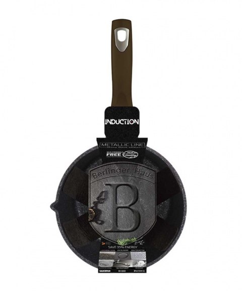 BERLINGER HAUS RONDELEK GRANITOWY 16cm BERLINGERHAUS BH-6602 SHINY BLACK BERLINGER HAUS RONDELEK GRANITOWY 16cm BERLINGERHAUS BH-6602 SHINY BLACK