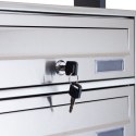 E-hurtownia SKRZYNKA POCZTOWA LOKATORSKA 6 STAL NIERDZEWNA