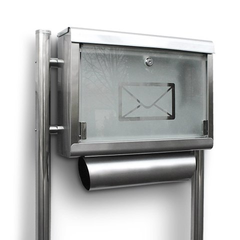 E-hurtownia SKRZYNKA POCZTOWA NA LISTY ZE STOJAKAMI STAL INOX E-hurtownia SKRZYNKA POCZTOWA NA LISTY ZE STOJAKAMI STAL INOX