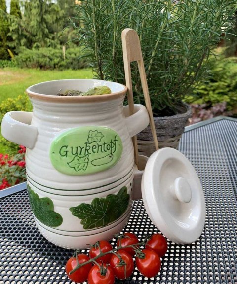 ALPENBURG SŁÓJ CERAMICZNY DO OGÓRKÓW 2L+ SZCZYPCE ALPENBURG SŁÓJ CERAMICZNY DO OGÓRKÓW 2L+ SZCZYPCE