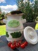 ALPENBURG SŁÓJ CERAMICZNY DO OGÓRKÓW 2L+ SZCZYPCE