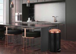 BERLINGER HAUS STALOWY KOSZ NA ŚMIECI 12L BERLINGER HAUS BH-1732 BLACK ROSE