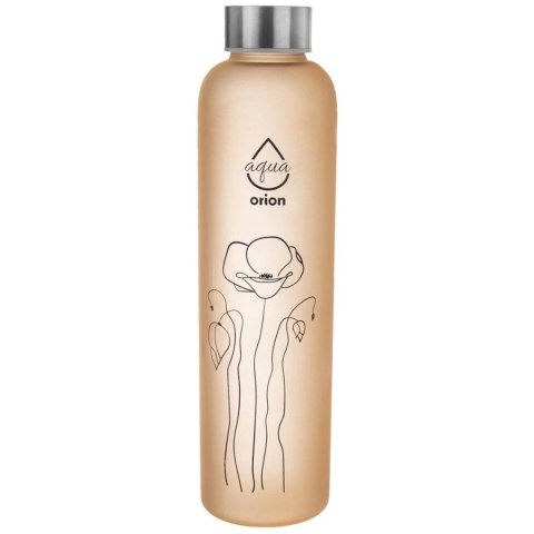ORION SZKLANA BUTELKA NA WODĘ 750ml 143762 POMARAŃCZOWA ORION SZKLANA BUTELKA NA WODĘ 750ml 143762 POMARAŃCZOWA
