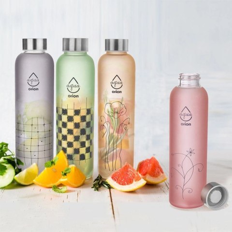 ORION SZKLANA BUTELKA NA WODĘ 750ml 143762 POMARAŃCZOWA ORION SZKLANA BUTELKA NA WODĘ 750ml 143762 POMARAŃCZOWA