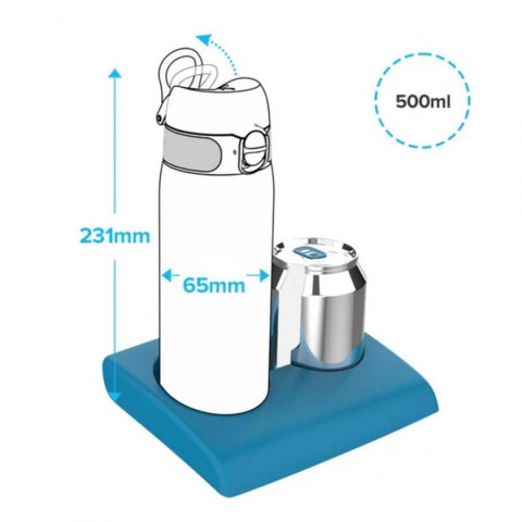 ION8 TERMOS BUTELKA TERMICZNA 500ml ION8 DOUBLE WALL GREY ION8 TERMOS BUTELKA TERMICZNA 500ml ION8 DOUBLE WALL GREY