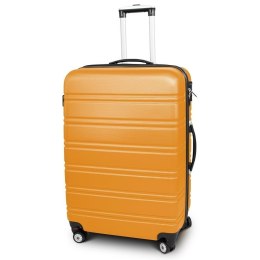 E-hurtownia Walizka podróżna ABS LINE rozmiar XL Pomarańczowy