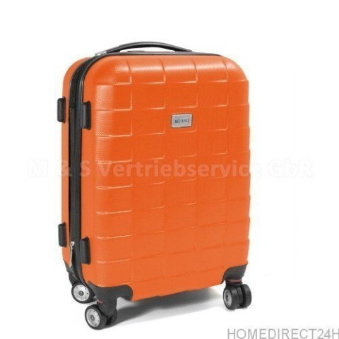 E-hurtownia Walizka podróżna ABS SQUARD rozmiar XL Pomarańczowa E-hurtownia Walizka podróżna ABS SQUARD rozmiar XL Pomarańczowa
