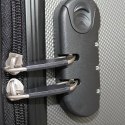 E-hurtownia Walizka podróżna ABS STRIPES rozmiar XL Biały