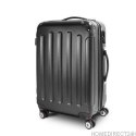 E-hurtownia Walizka podróżna ABS STRIPES rozmiar XL Czarny