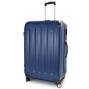 E-hurtownia Walizka podróżna ABS STRIPES rozmiar XL Granatowy