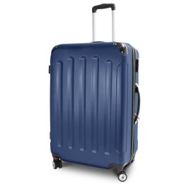 E-hurtownia Walizka podróżna ABS STRIPES rozmiar XL Granatowy