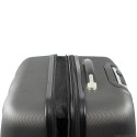 E-hurtownia Walizka podróżna ABS STRIPES rozmiar XL Jasny niebieski