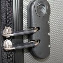 E-hurtownia Walizka podróżna ABS STRIPES rozmiar XL Pomarańczowy