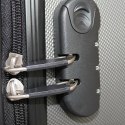 E-hurtownia Walizka podróżna ABS STRIPES rozmiar XL Różowy