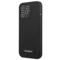 Karl Lagerfeld Karl Lagerfeld KLHCP13XSLMP1K iPhone 13 Pro Max 6,7" hardcase czarny/black Silicone Plaque