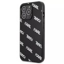 Karl Lagerfeld Karl Lagerfeld KLHCP13LPULMBK3 iPhone 13 Pro / 13 6,1" hardcase czarny/black Allover