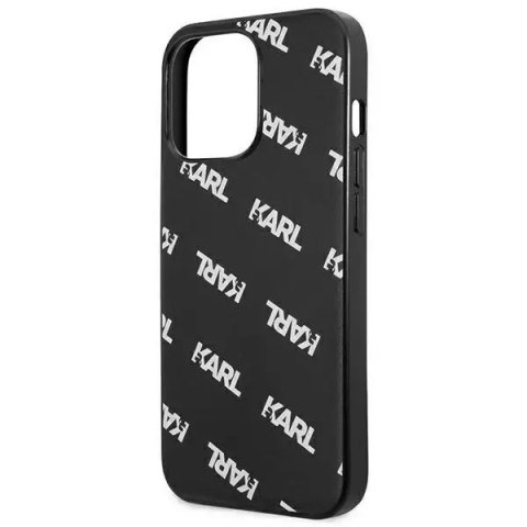 Karl Lagerfeld Karl Lagerfeld KLHCP13LPULMBK3 iPhone 13 Pro / 13 6,1" hardcase czarny/black Allover Karl Lagerfeld Karl Lagerfeld KLHCP13LPULMBK3 iPhone 13 Pro / 13 6,1" hardcase czarny/black Allover