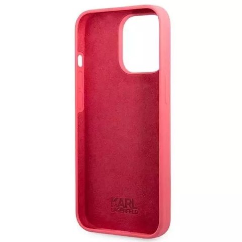 Karl Lagerfeld Karl Lagerfeld KLHCP13LSLMP1PI iPhone 13 Pro / 13 6,1" hardcase fuksja/fuchsia Silicone Plaque Karl Lagerfeld Karl Lagerfeld KLHCP13LSLMP1PI iPhone 13 Pro / 13 6,1" hardcase fuksja/fuchsia Silicone Plaque