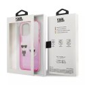Karl Lagerfeld Karl Lagerfeld KLHCP13LTGKCP iPhone 13 Pro / 13 6,1" hardcase różowy/pink Gradient Ikonik Karl & Choupette