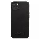 Karl Lagerfeld Karl Lagerfeld KLHCP13MSLMP1K iPhone 13 6,1" hardcase czarny/black Silicone Plaque
