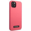 Karl Lagerfeld Karl Lagerfeld KLHCP13MSLMP1PI iPhone 13 6,1" hardcase fuksja/fuchsia Silicone Plaque