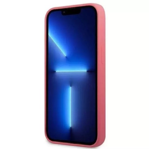 Karl Lagerfeld Karl Lagerfeld KLHCP13MSLMP1PI iPhone 13 6,1" hardcase fuksja/fuchsia Silicone Plaque Karl Lagerfeld Karl Lagerfeld KLHCP13MSLMP1PI iPhone 13 6,1" hardcase fuksja/fuchsia Silicone Plaque