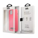 Karl Lagerfeld Karl Lagerfeld KLHCP13MSLMP1PI iPhone 13 6,1" hardcase fuksja/fuchsia Silicone Plaque
