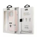 Karl Lagerfeld Karl Lagerfeld KLHMP13XSSKCI iPhone 13 Pro Max 6,7" hardcase jasnoróżowy/light pink Silicone Ikonik Karl & Choupette Magsafe