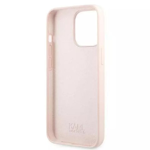 Karl Lagerfeld Karl Lagerfeld KLHMP13XSSKCI iPhone 13 Pro Max 6,7" hardcase jasnoróżowy/light pink Silicone Ikonik Karl & Choupette Magsafe Karl Lagerfeld Karl Lagerfeld KLHMP13XSSKCI iPhone 13 Pro Max 6,7" hardcase jasnoróżowy/light pink Silicone Ikonik Karl & Choupette Magsafe