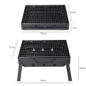 ELITEHOFF MINI GRILL WĘGLOWY TURYSTYCZNY PRZENOŚNY WALIZKA