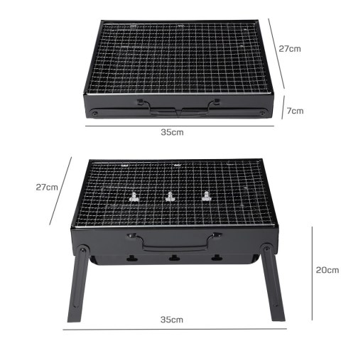 ELITEHOFF MINI GRILL WĘGLOWY TURYSTYCZNY PRZENOŚNY WALIZKA ELITEHOFF MINI GRILL WĘGLOWY TURYSTYCZNY PRZENOŚNY WALIZKA