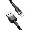 Baseus Baseus cafule lightning cable 50cm grey/black