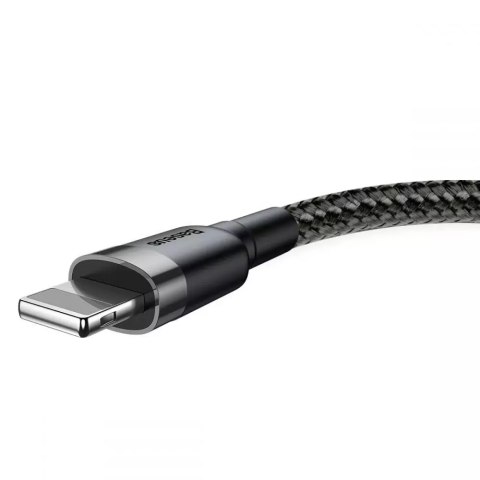 Baseus Baseus cafule lightning cable 50cm grey/black Baseus Baseus cafule lightning cable 50cm grey/black