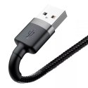 Baseus Baseus cafule lightning cable 50cm grey/black