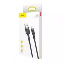 Baseus Baseus cafule lightning cable 50cm grey/black