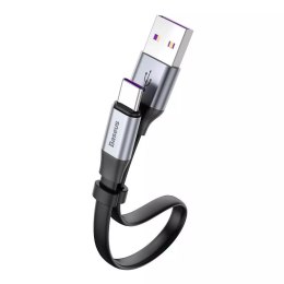 Baseus Kabel Baseus SC5A/QC3.0 Type-C 23cm Grey