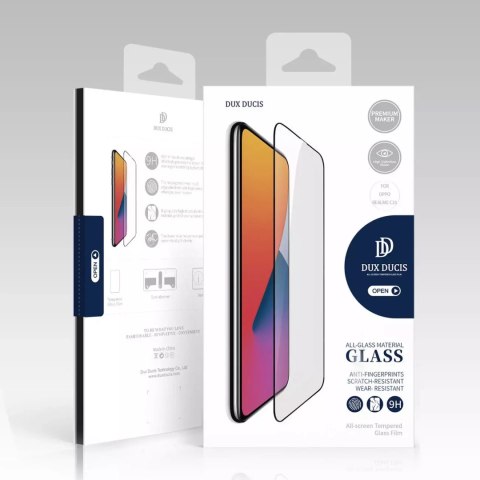 Dux Ducis Szkło hartowane 9H Dux Ducis 9D Tempered Glass wytrzymałe na cały ekran z ramką do Realme C35 czarny (case friendly) Dux Ducis Szkło hartowane 9H Dux Ducis 9D Tempered Glass wytrzymałe na cały ekran z ramką do Realme C35 czarny (case friendly)