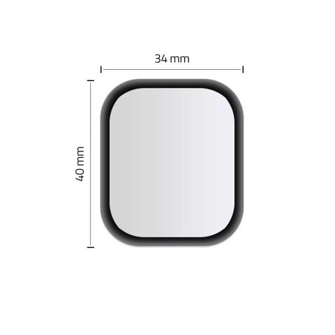 Hofi Szkło hybrydowe hofi hybrid glass apple watch 4/5/6/se (44mm) black Hofi Szkło hybrydowe hofi hybrid glass apple watch 4/5/6/se (44mm) black