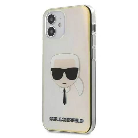 Karl Lagerfeld Karl Lagerfeld KLHCP12SPCKHML iPhone 12 mini 5,4" multicolor hardcase Iridescent Karl`s Head Karl Lagerfeld Karl Lagerfeld KLHCP12SPCKHML iPhone 12 mini 5,4" multicolor hardcase Iridescent Karl`s Head