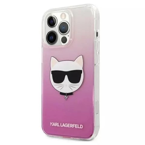 Karl Lagerfeld Karl Lagerfeld KLHCP13XCTRP iPhone 13 Pro Max 6,7" hardcase różowy/pink Choupette Head Karl Lagerfeld Karl Lagerfeld KLHCP13XCTRP iPhone 13 Pro Max 6,7" hardcase różowy/pink Choupette Head
