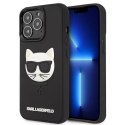 Karl Lagerfeld Karl Lagerfeld KLHCP13LCH3DBK 13 Pro / 13 6,1" czarny/black hardcase 3D Rubber Choupette