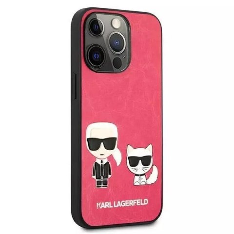 Karl Lagerfeld Karl Lagerfeld KLHCP13LPCUSKCP iPhone 13 Pro / 13 6,1" fuksja/fuchsia hardcase Ikonik Karl & Choupette Karl Lagerfeld Karl Lagerfeld KLHCP13LPCUSKCP iPhone 13 Pro / 13 6,1" fuksja/fuchsia hardcase Ikonik Karl & Choupette