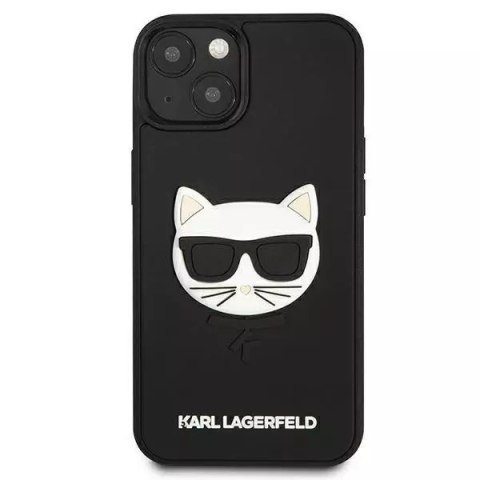 Karl Lagerfeld Karl Lagerfeld KLHCP13SCH3DBK 13 mini 5,4" czarny/black hardcase 3D Rubber Choupette Karl Lagerfeld Karl Lagerfeld KLHCP13SCH3DBK 13 mini 5,4" czarny/black hardcase 3D Rubber Choupette