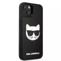 Karl Lagerfeld Karl Lagerfeld KLHCP13SCH3DBK 13 mini 5,4" czarny/black hardcase 3D Rubber Choupette