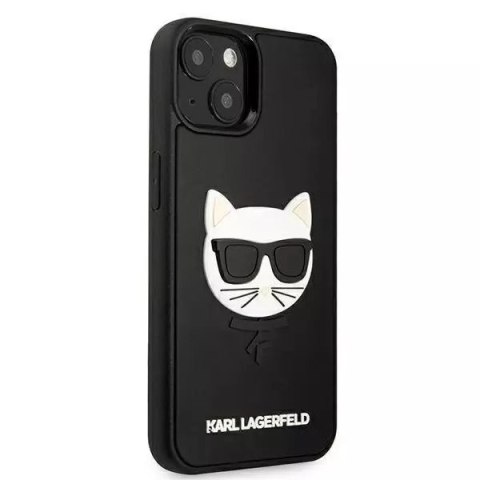 Karl Lagerfeld Karl Lagerfeld KLHCP13SCH3DBK 13 mini 5,4" czarny/black hardcase 3D Rubber Choupette Karl Lagerfeld Karl Lagerfeld KLHCP13SCH3DBK 13 mini 5,4" czarny/black hardcase 3D Rubber Choupette