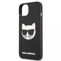 Karl Lagerfeld Karl Lagerfeld KLHCP13SCH3DBK 13 mini 5,4" czarny/black hardcase 3D Rubber Choupette
